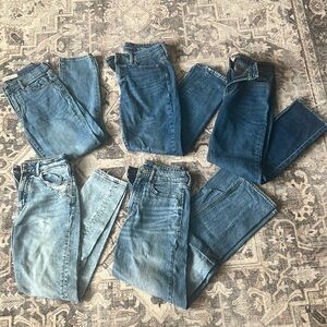 Women’s Jeans Lot (Gap, AE, Old Navy, Wild Fable)